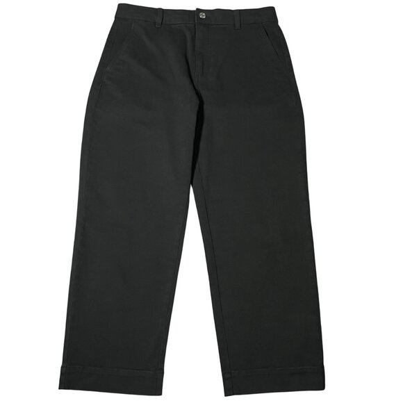 NEW! Everlane Black Straight Leg Pants - Picture 8 of 15